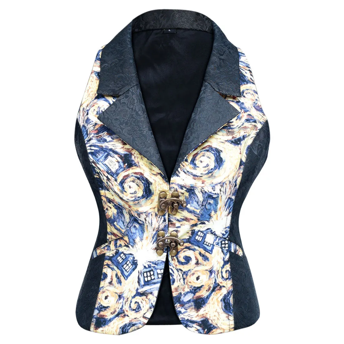 Aliza Gothic Ladies Vest Coat