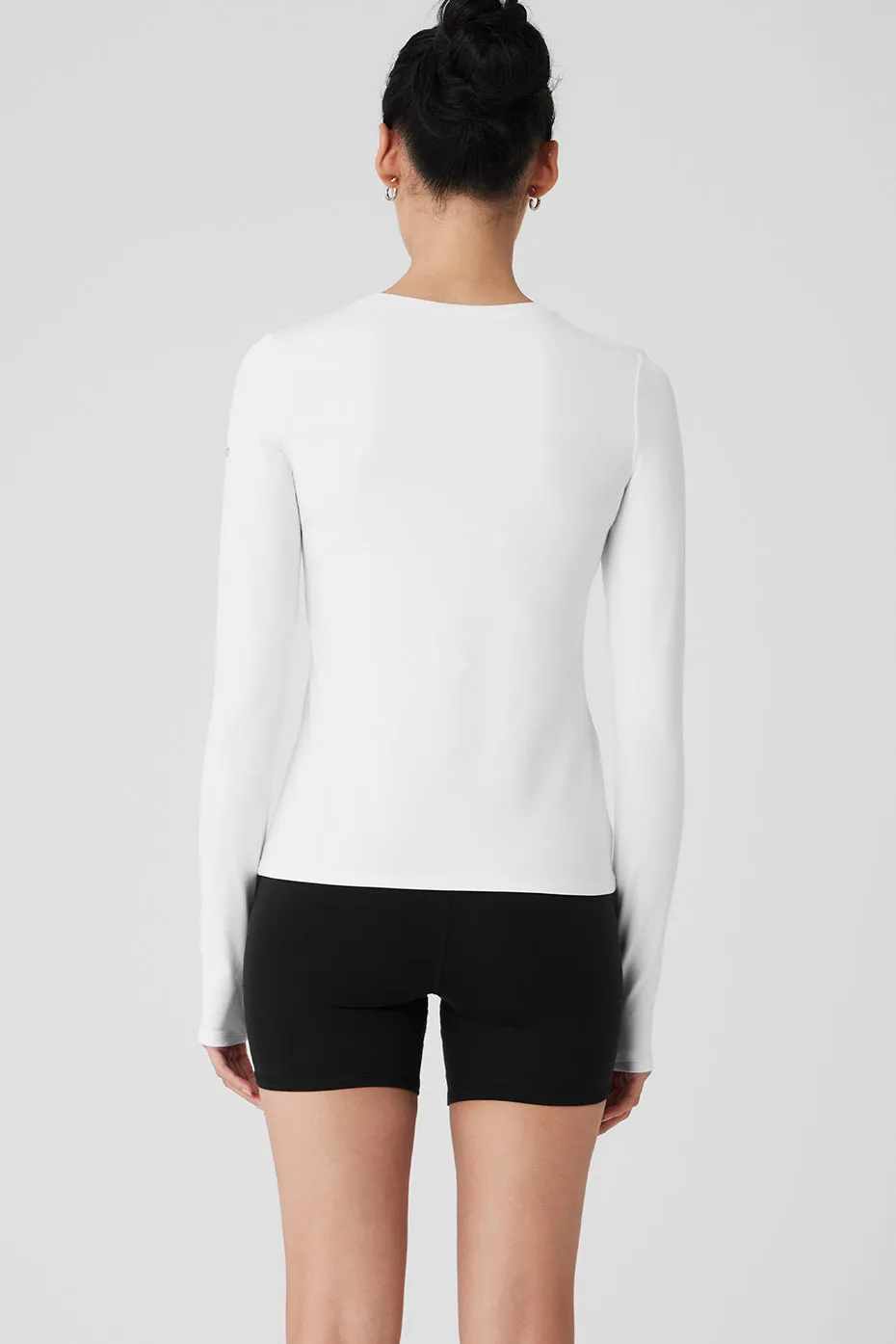 Alosoft Finesse Long Sleeve - White