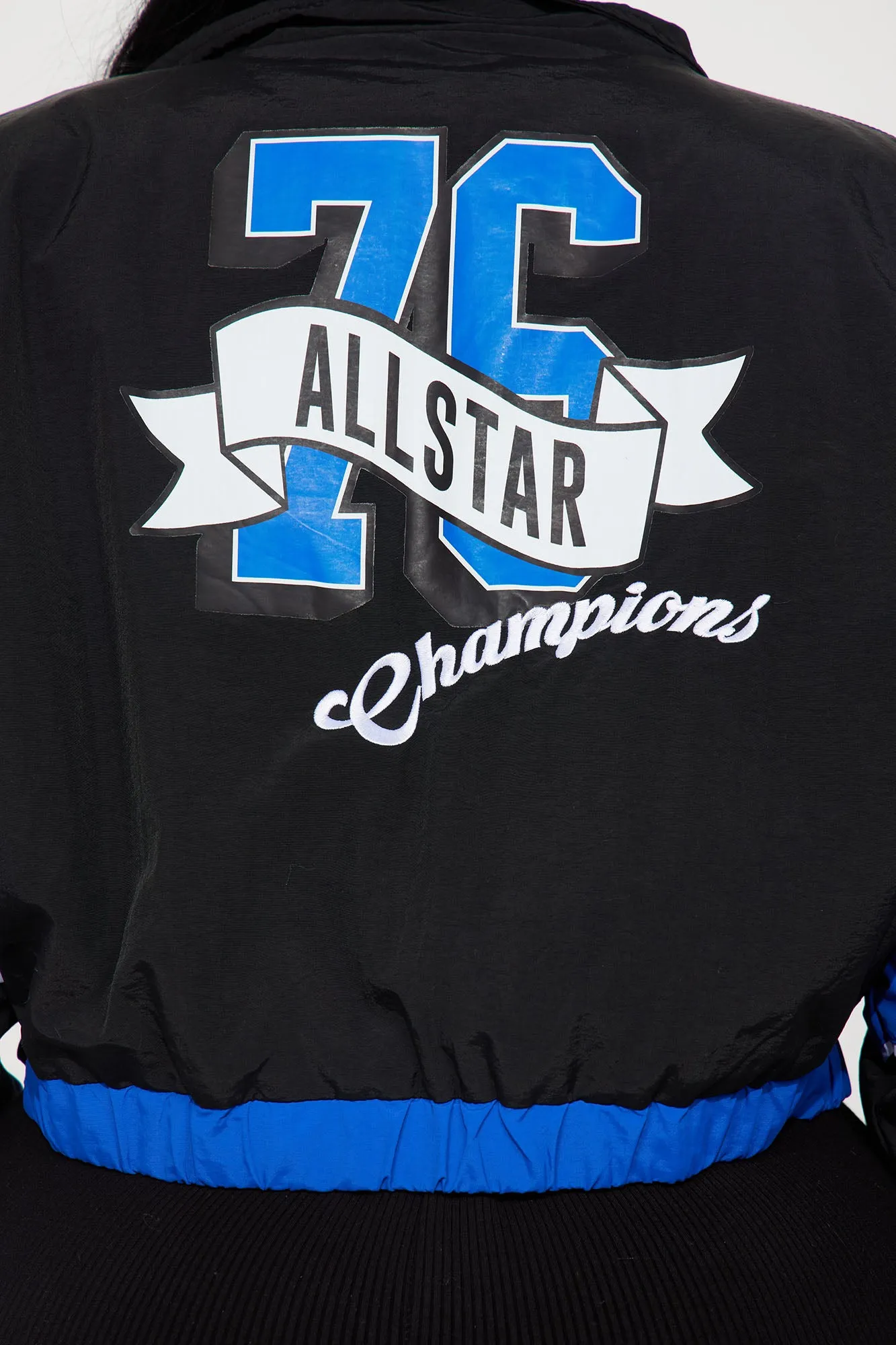 Always The Champ Bomber Jacket - Blue/combo