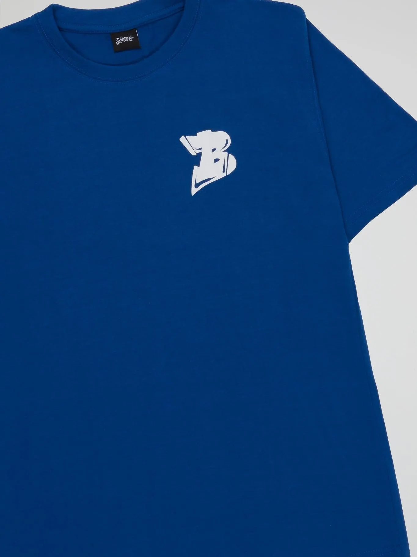 Bhype Society - Bhype Logo Essentials Blue Tshirt