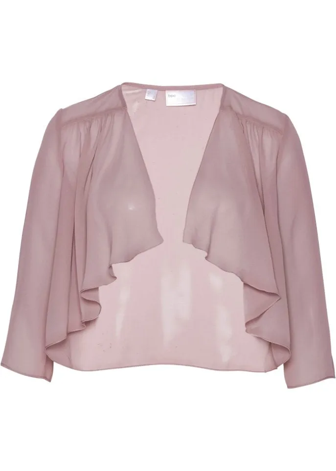 Bpc Selection Recycled Polyester Chiffon Bolero