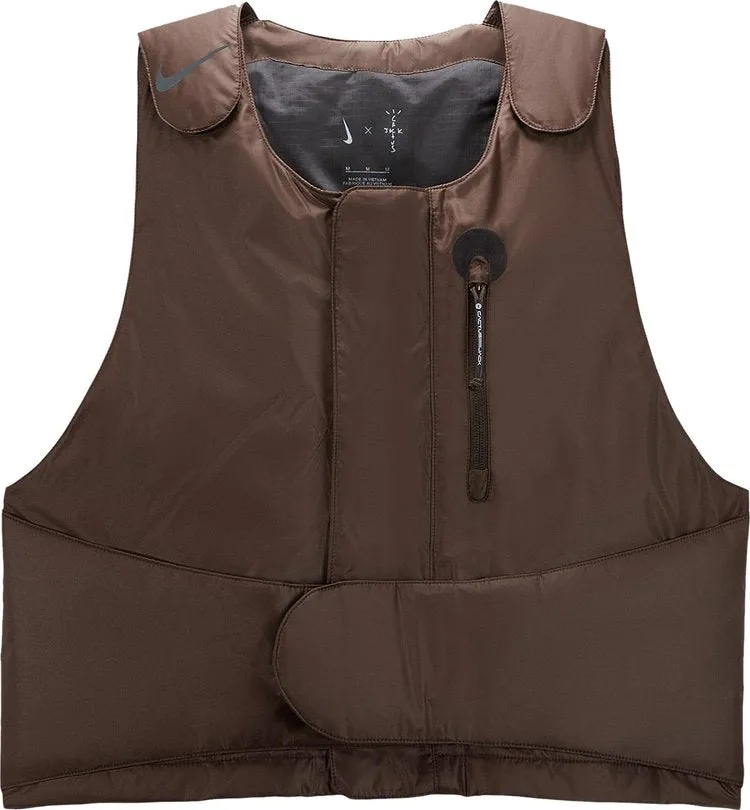 Cactus Jack by Travis Scott x Nike NRG BH Vest 'Velvet Brown', brown