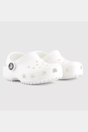 CROCS - toddler classic clog - white