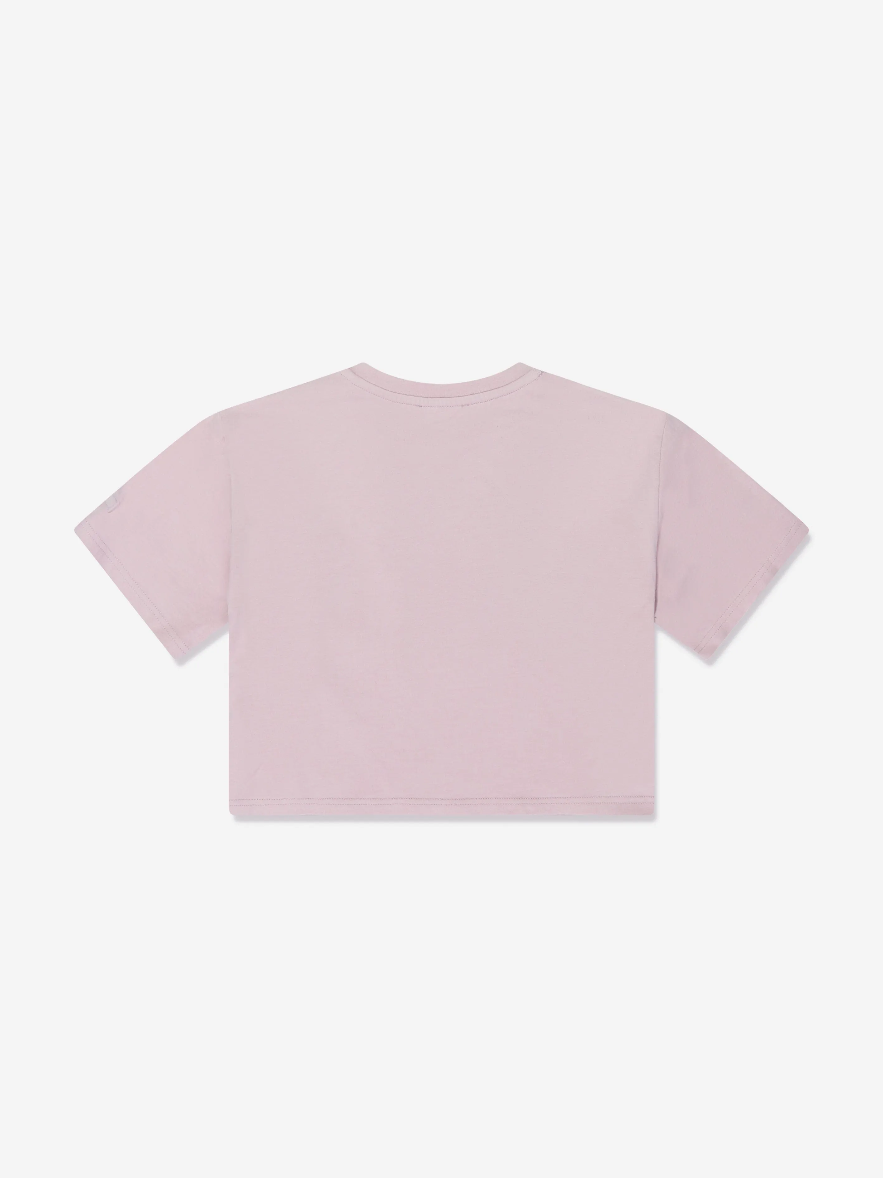 DKNY Girls Logo T-Shirt in Purple