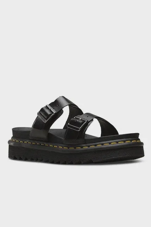 DR. MARTENS Myles Slide Sandal - Black Brando