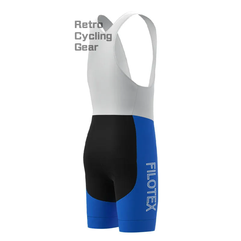 Filotex Bright Blue Retro Cycling Shorts