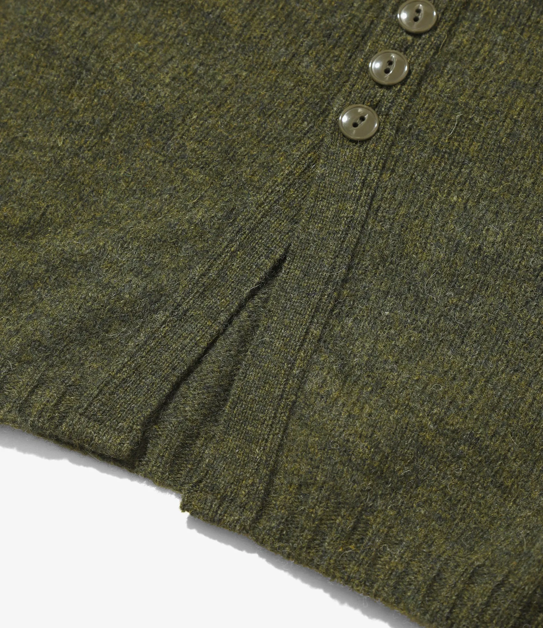 Fisherman Shetland Cardigan – Pine Shadow