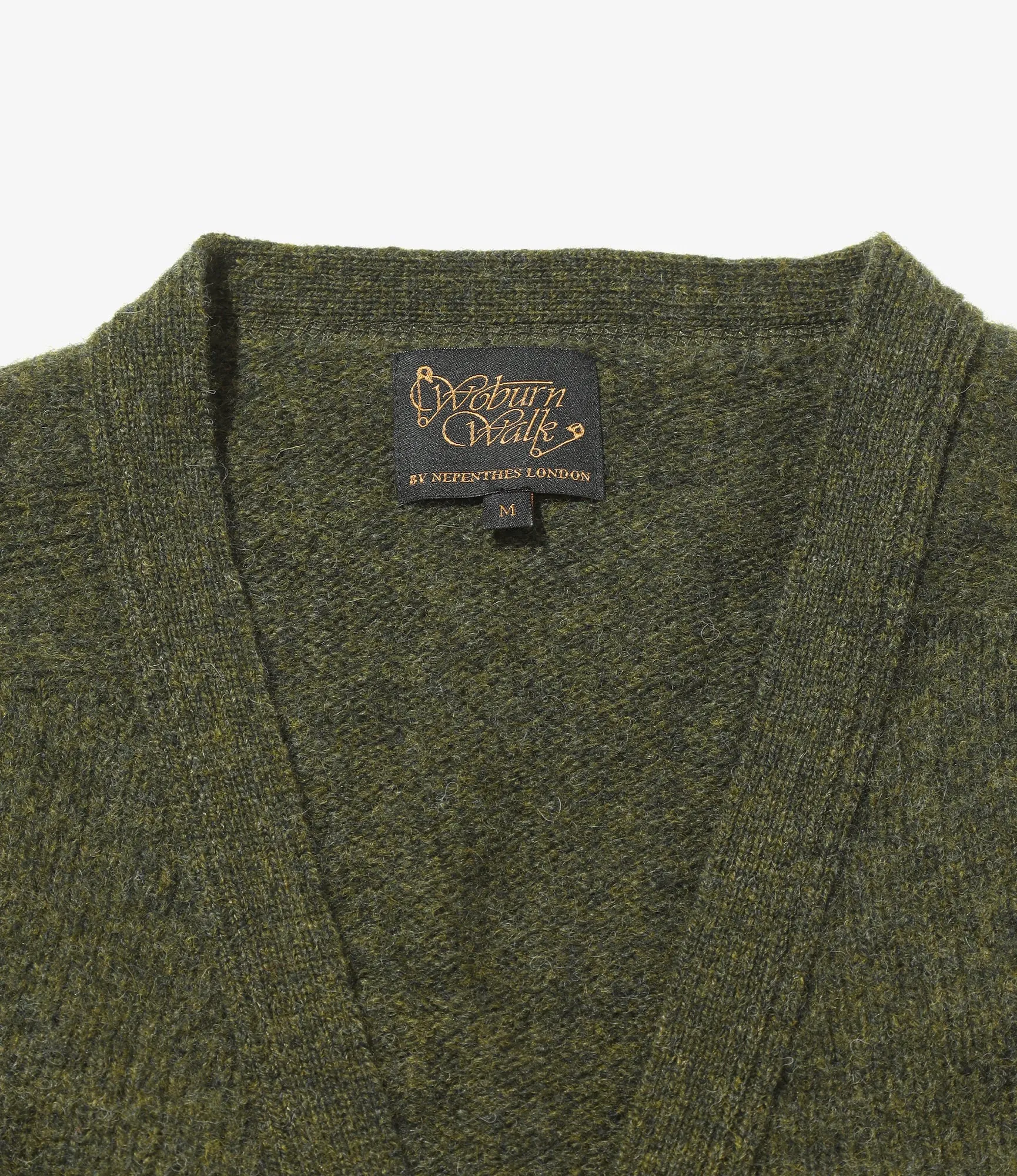 Fisherman Shetland Cardigan – Pine Shadow