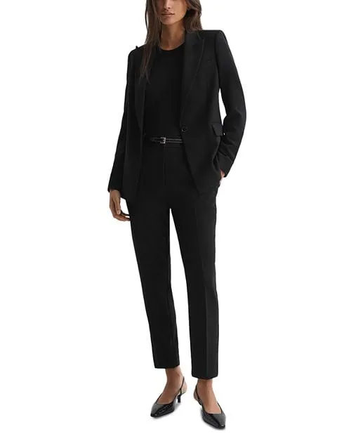 Gabi REISS single-breasted jacket, Black