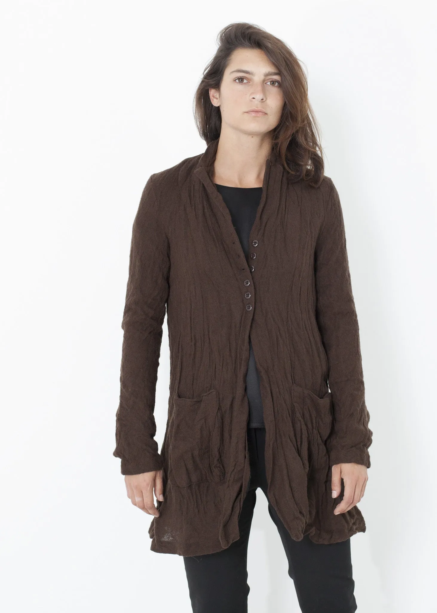 Ghost Wool Jacket in Brown