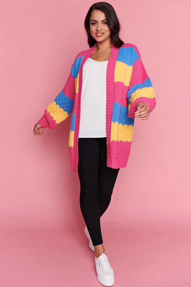 Hattie Colourblock Cardi