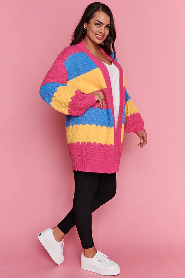 Hattie Colourblock Cardi