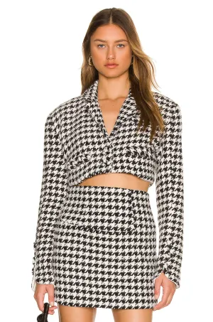 Jacket For Love & Lemons Bonnie Cropped, black