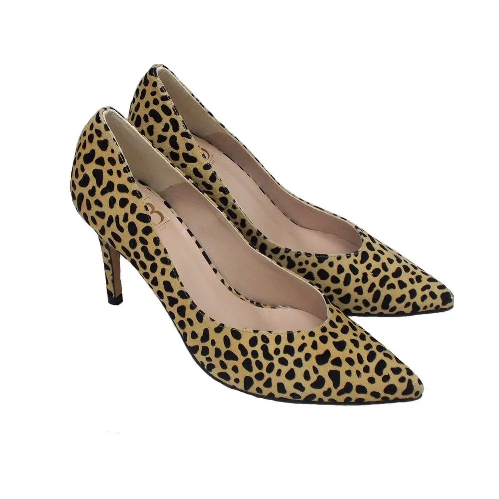 Julietta High Heel Suede Court Shoe