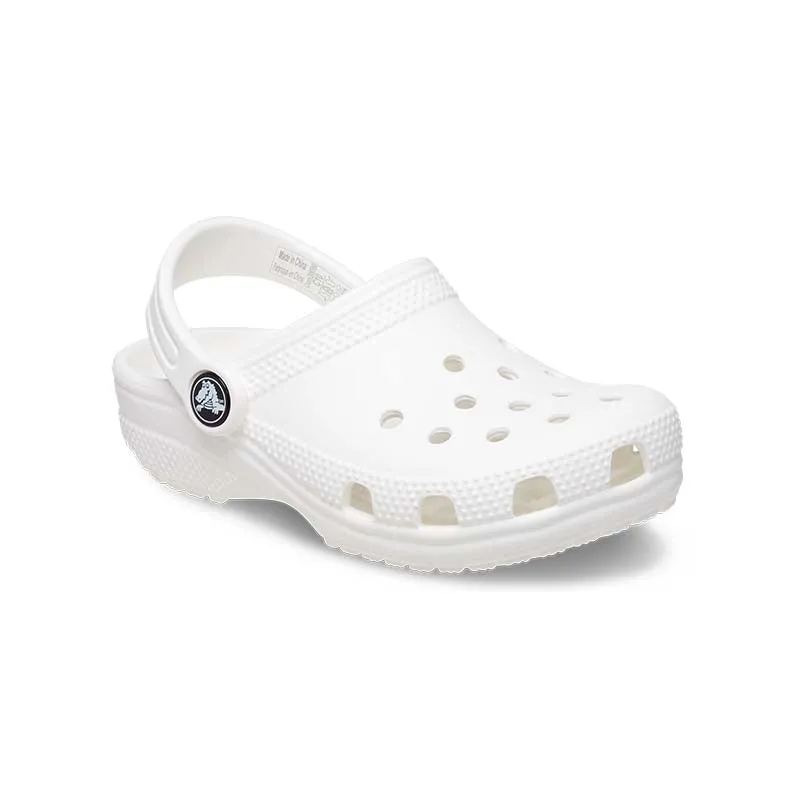 Kids Classic Clog in White