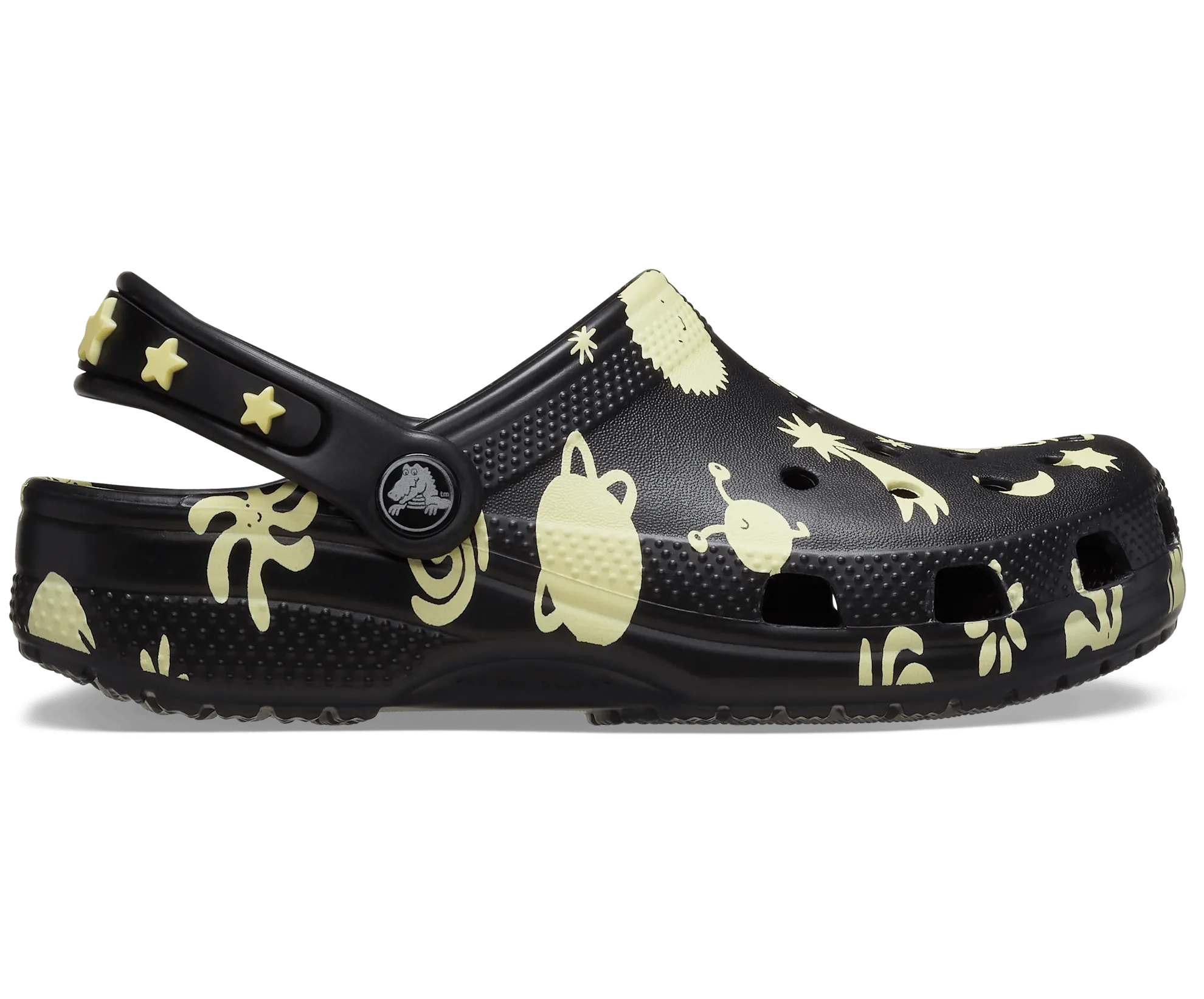 Kids' Classic Glow-In-the-Dark Space Clog