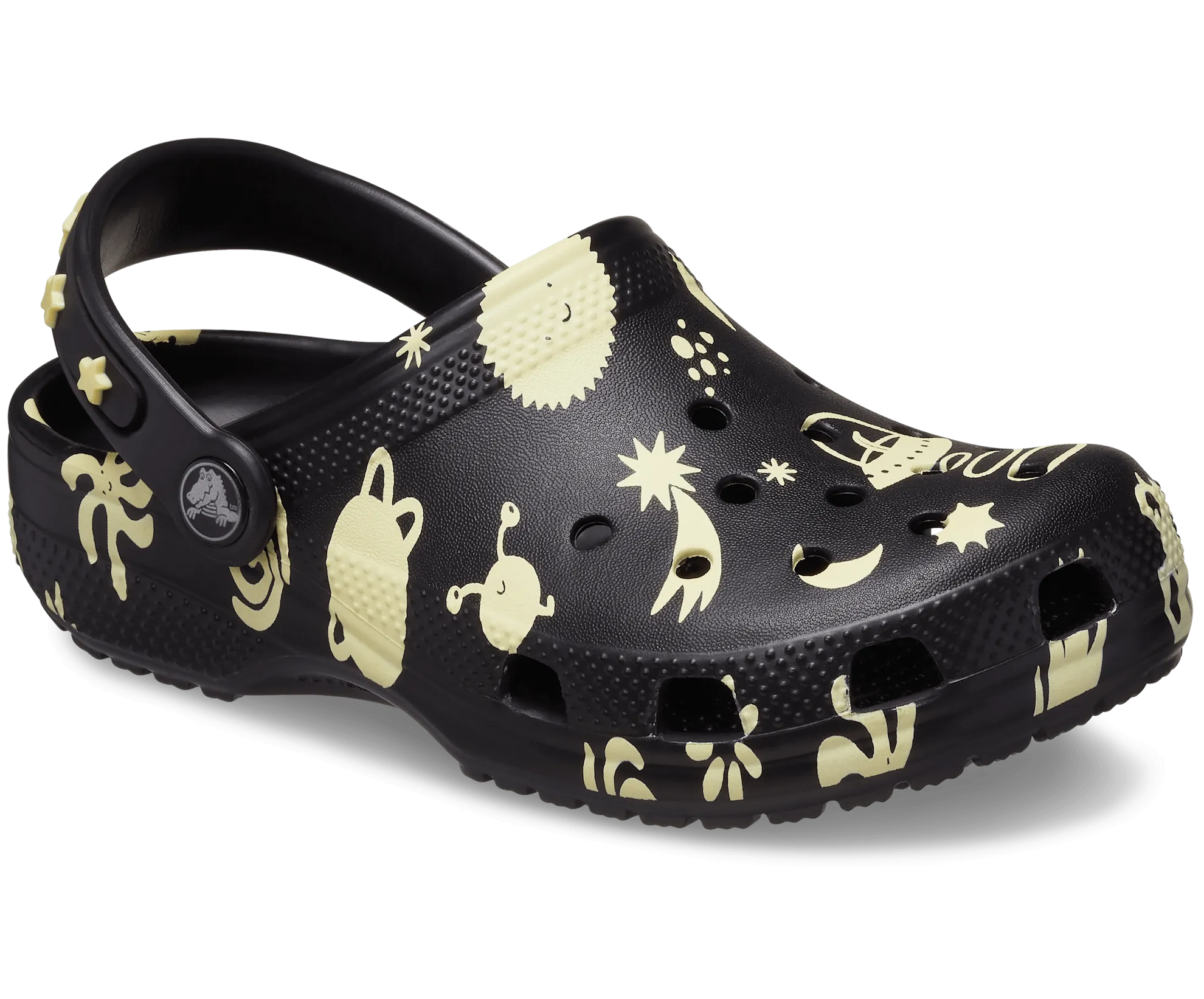 Kids' Classic Glow-In-the-Dark Space Clog