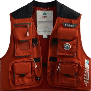 Kith For Columbia Henrys Fork V Vest 'Sanguine', Orange