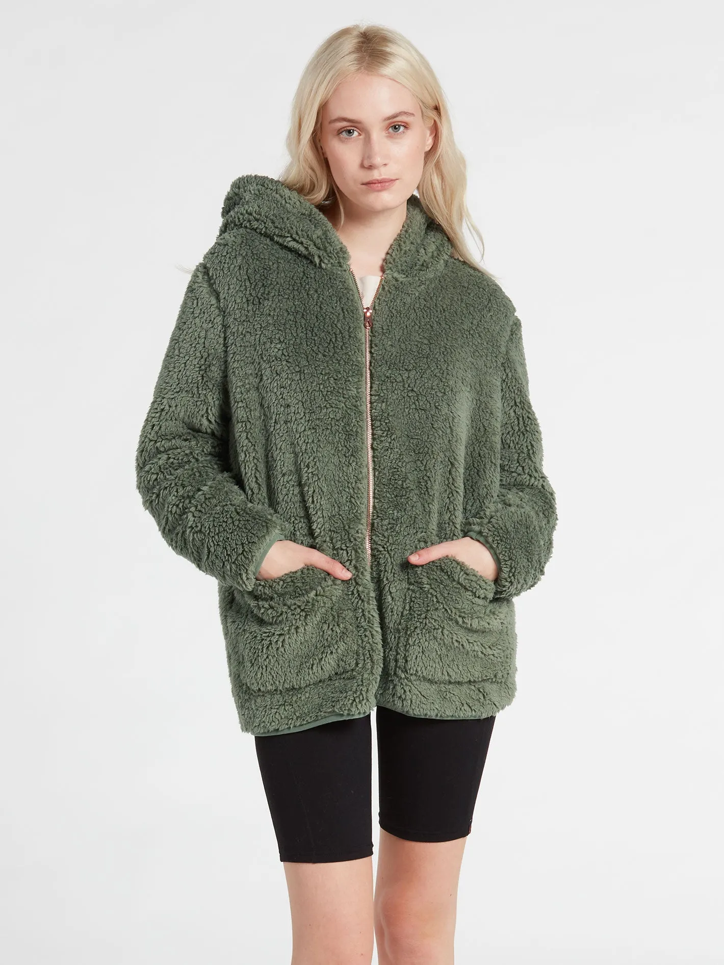 Lived In Lounge Phuz Up Jacket - Light Army