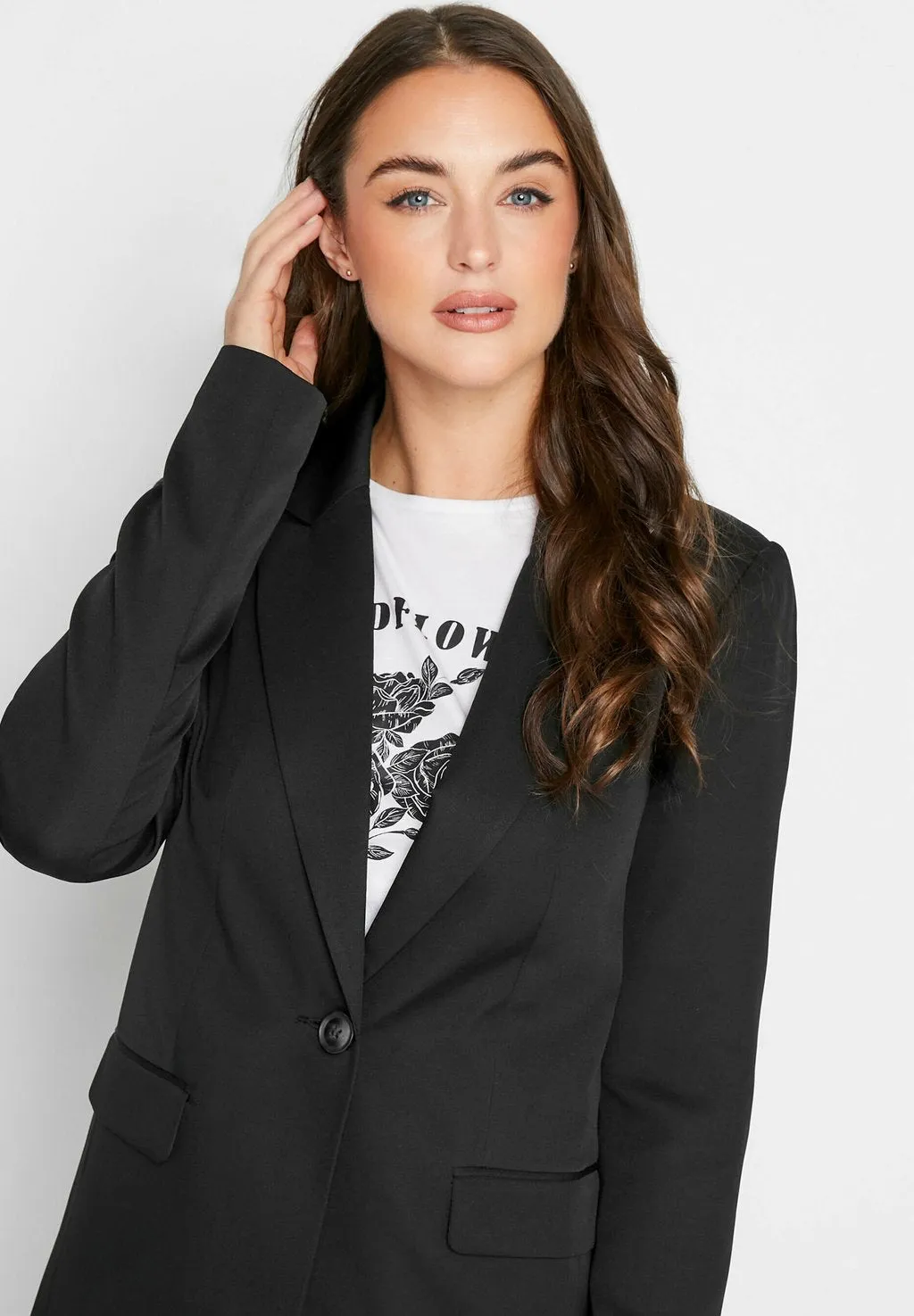 Long Tall Sally Blazer, black