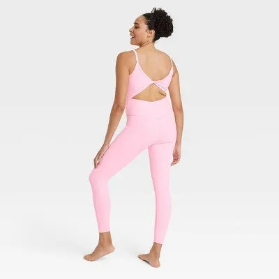 New - All In Motion Women's Bodysuit Workouts Yoga Active Jumpsuit