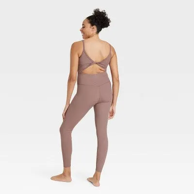 New - All In Motion Women's Bodysuit Workouts Yoga Active Jumpsuit