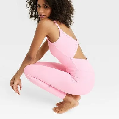 New - All In Motion Women's Bodysuit Workouts Yoga Active Jumpsuit