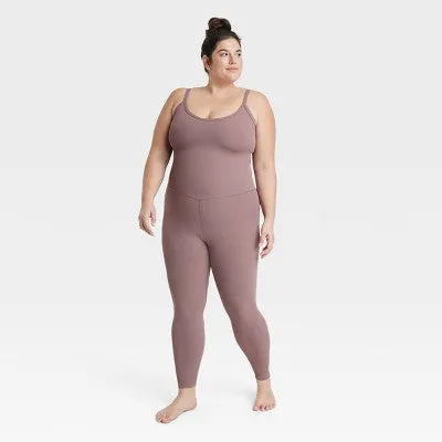 New - All In Motion Women's Bodysuit Workouts Yoga Active Jumpsuit