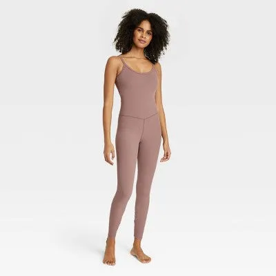 New - All In Motion Women's Bodysuit Workouts Yoga Active Jumpsuit