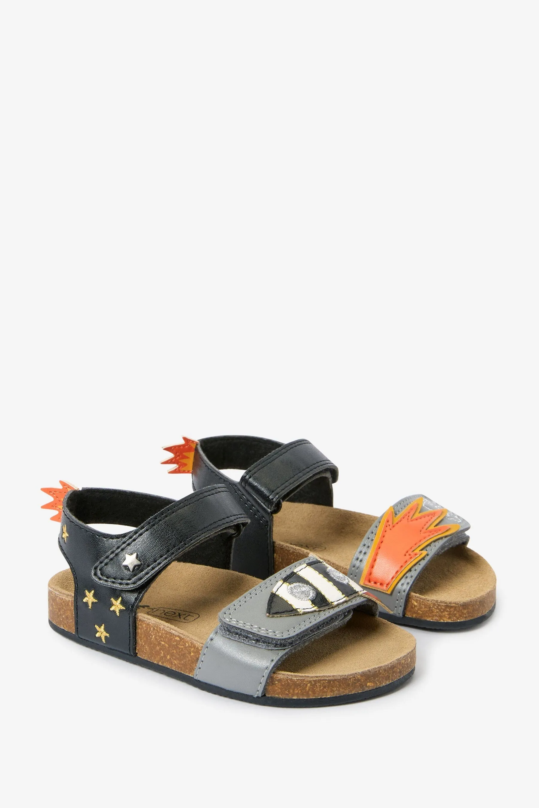 Next Monochrome Corkbed Sandals Younger Boys Sandals