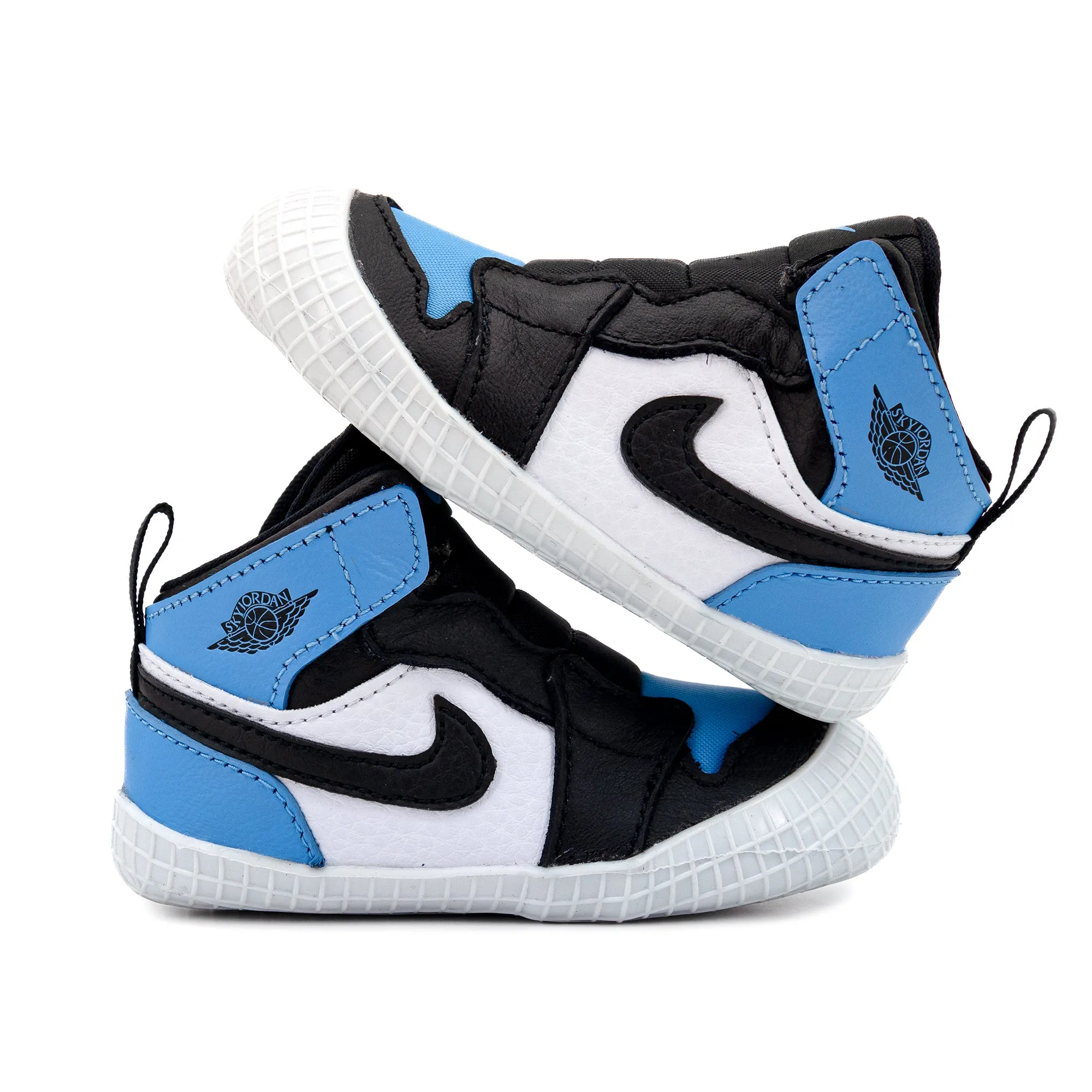 Nike Baby Air Jordan 1 Retro Crib Bootie "UNC Toe" AT3745-400