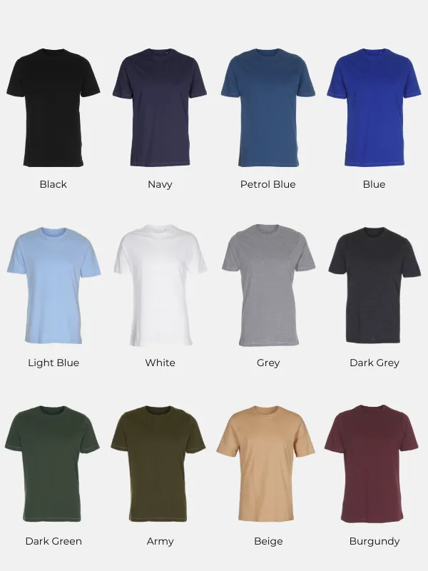 Organic Basic T-shirts - Package Deal (6 pcs.)