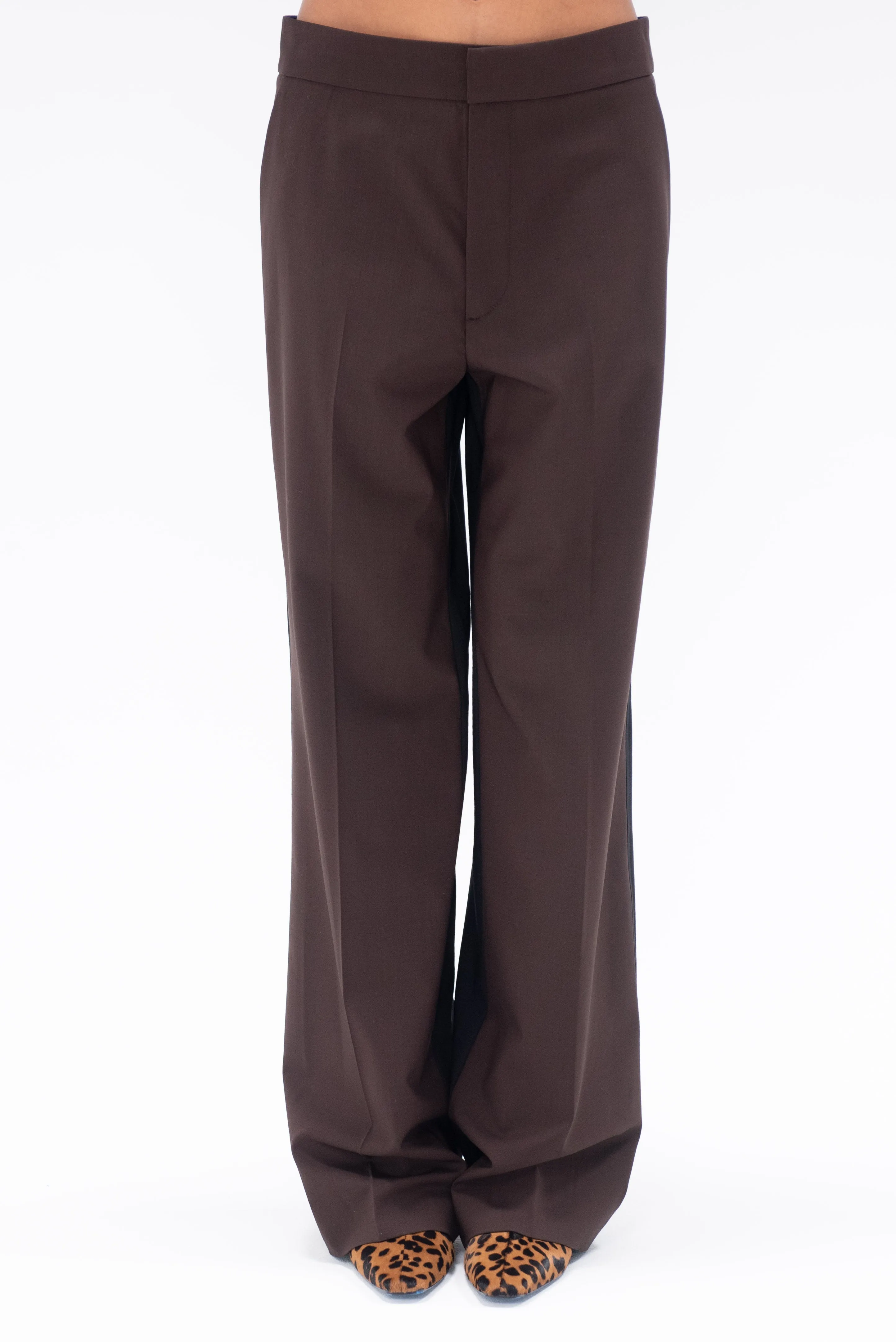 Pants, Burgundy Oak & Black