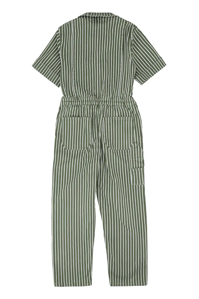 Pearl All In One in Khaki Stripe