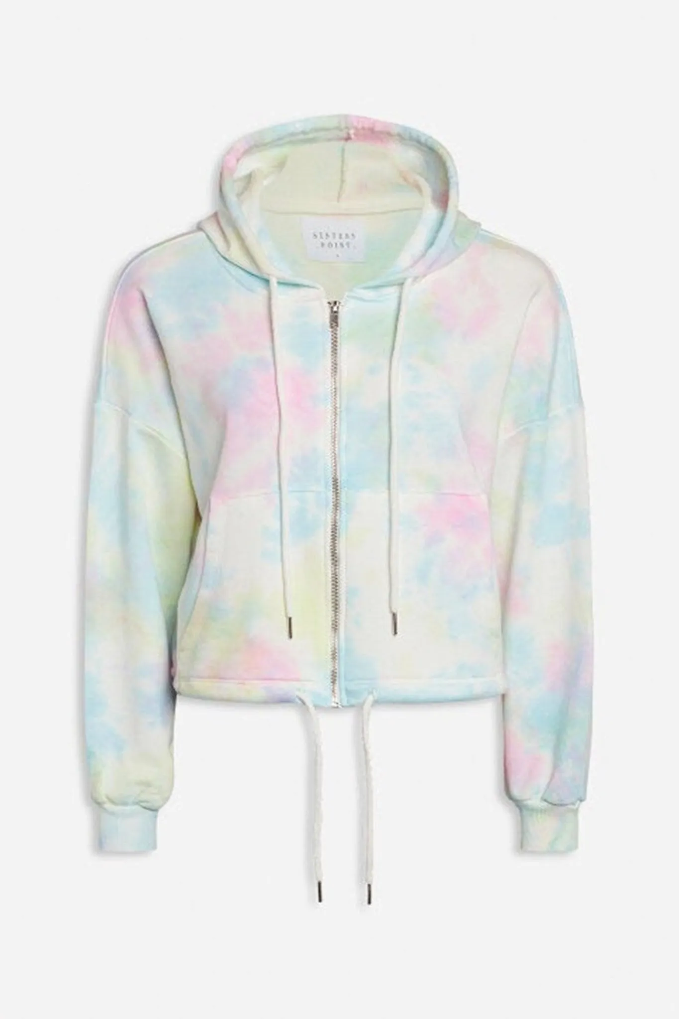 Peza zip hoodie - Pastel mix