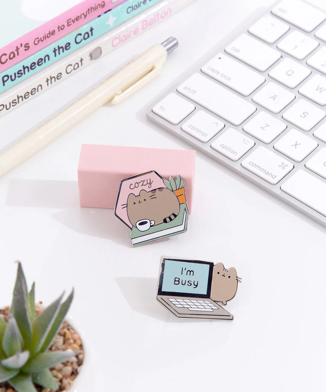 Pusheen Indoorsy Pin Set