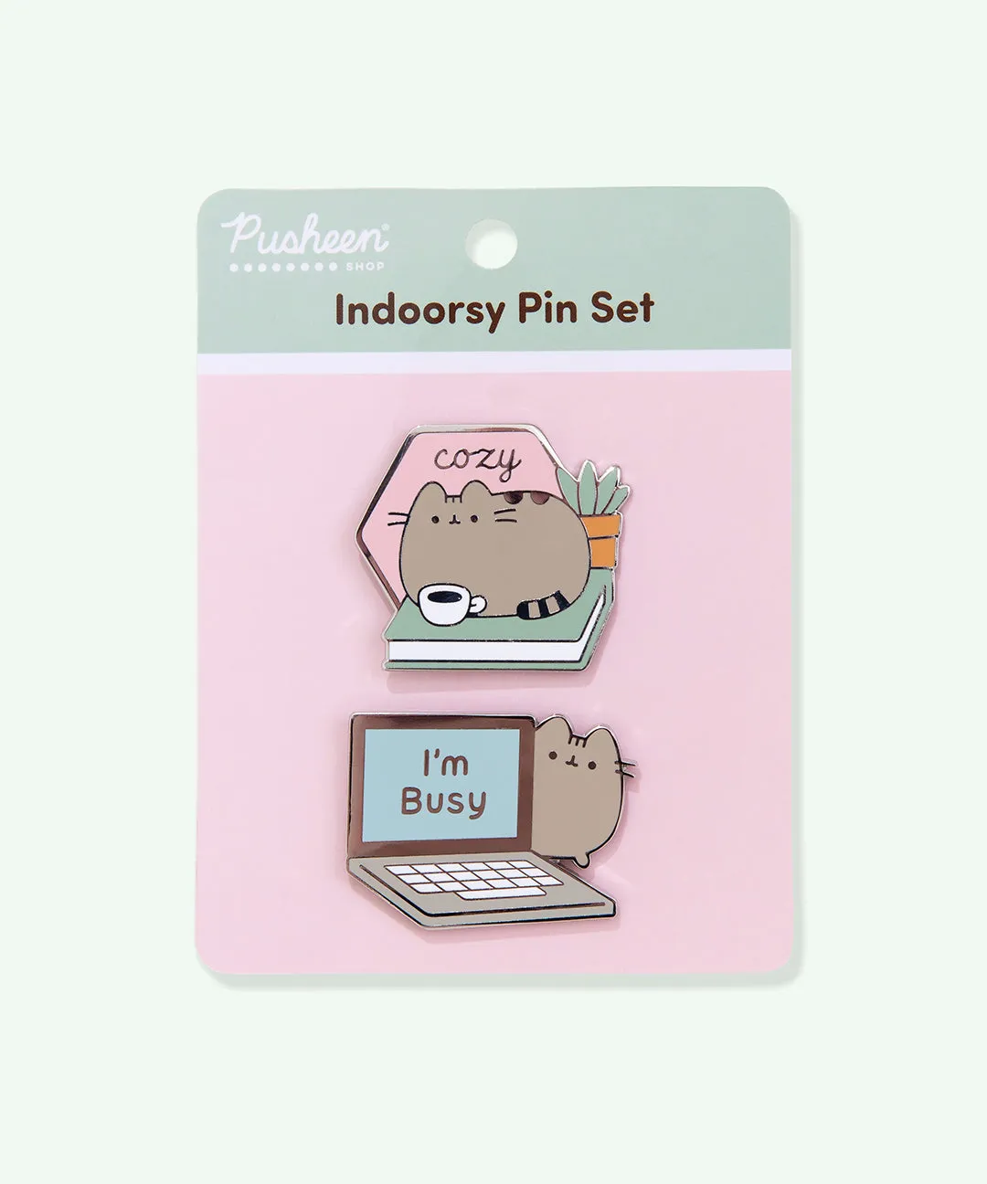 Pusheen Indoorsy Pin Set