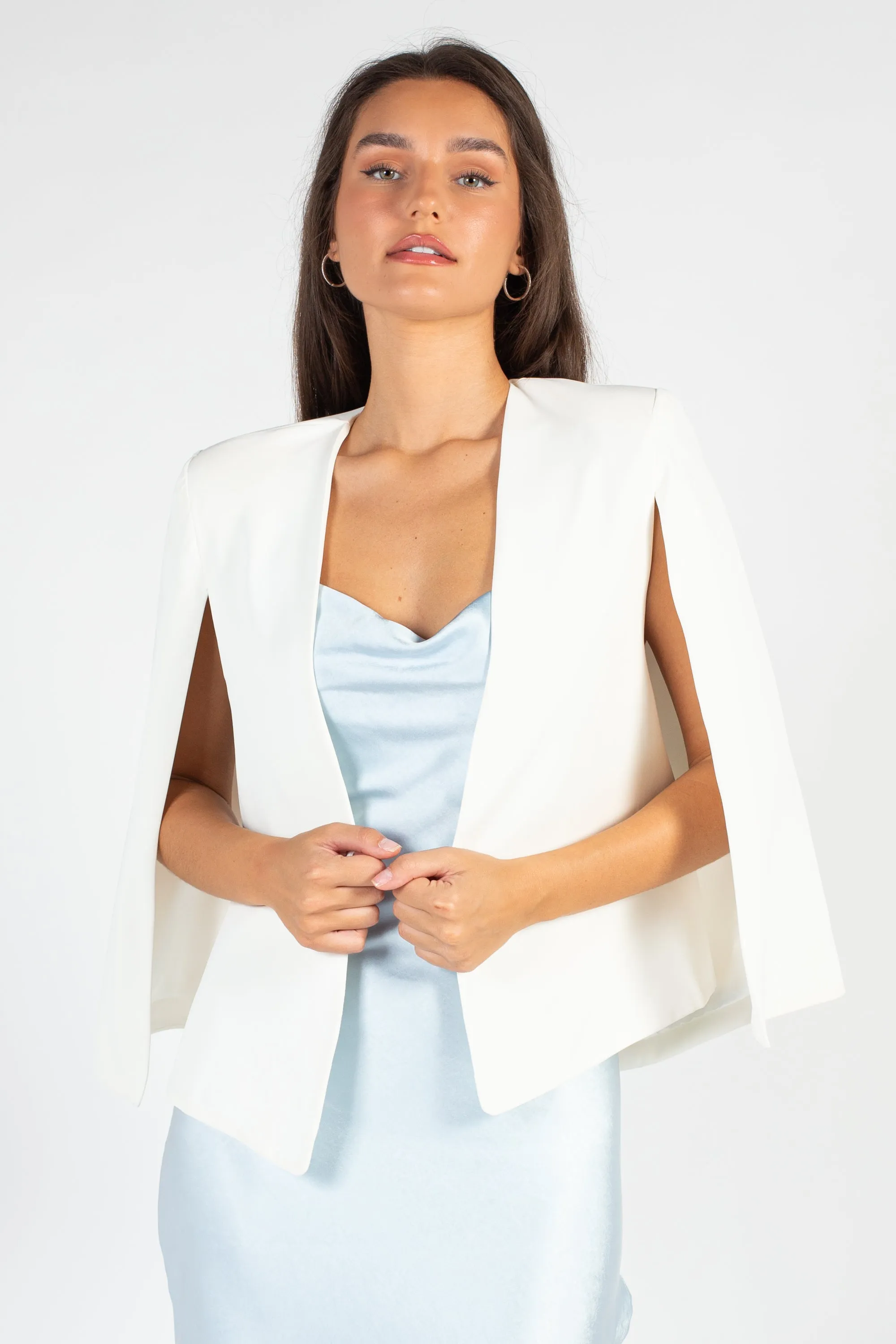 Risa Open Cape Blazer