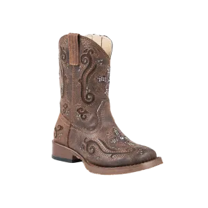 Roper Footwear Kid's Faith Bling Boot