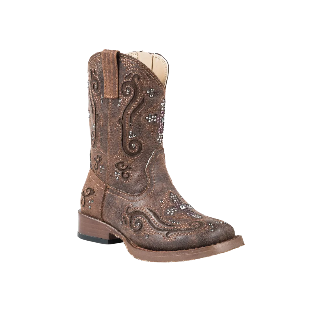 Roper Footwear Kid's Faith Bling Boot