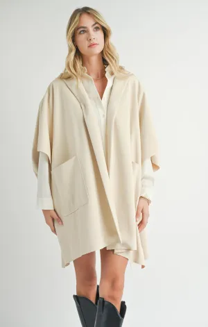 Sadie And Sage Lisha Belted Poncho