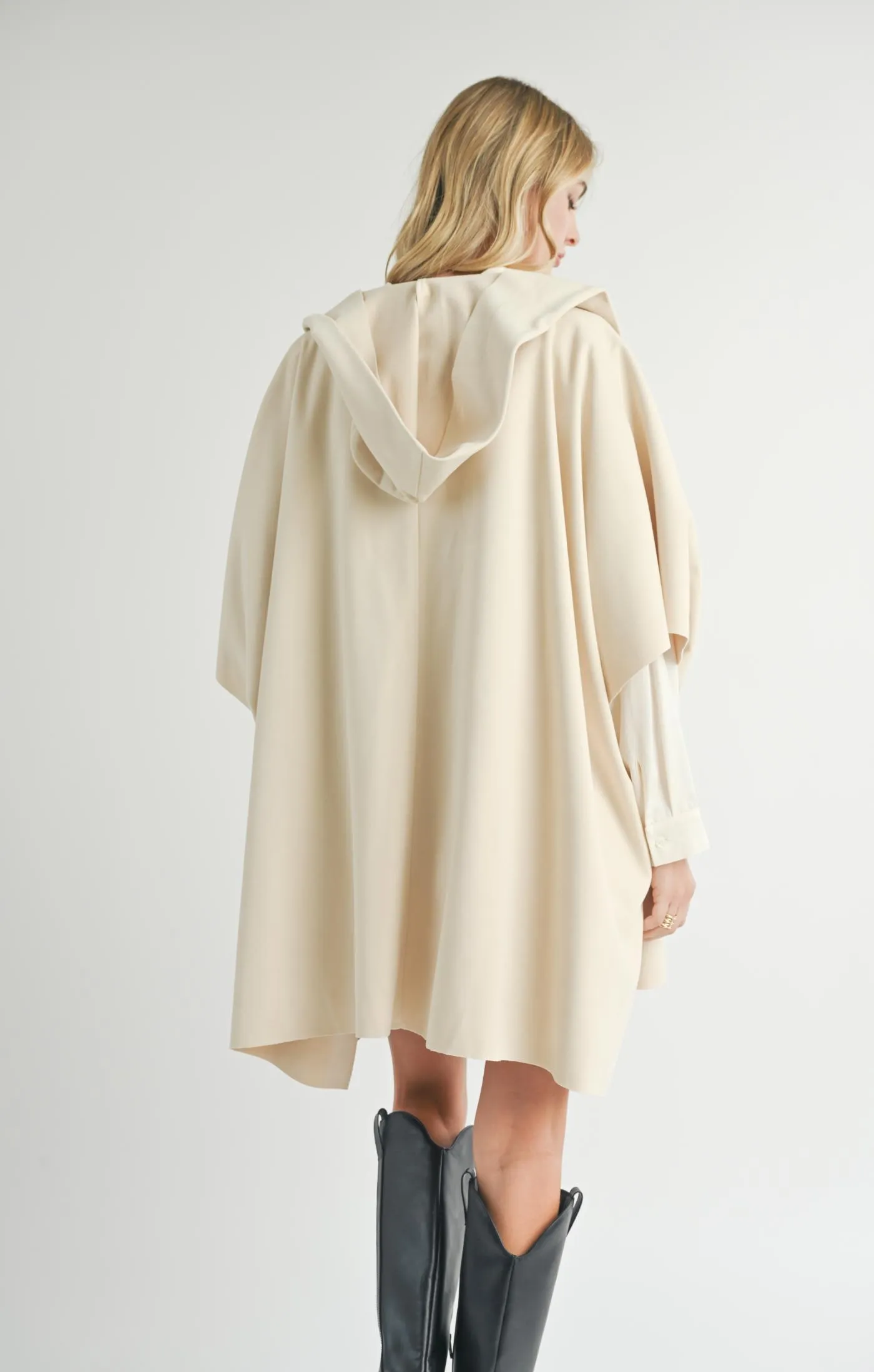 Sadie And Sage Lisha Belted Poncho