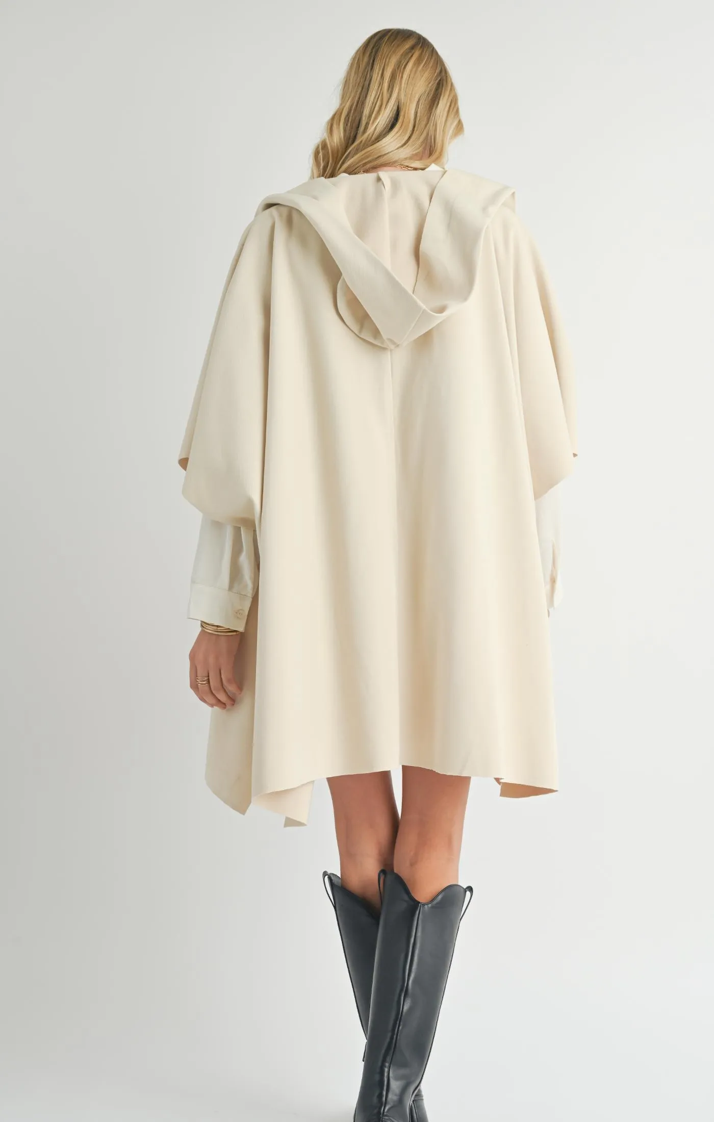 Sadie And Sage Lisha Belted Poncho