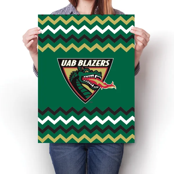 UAB Blazers - Chevron Poster