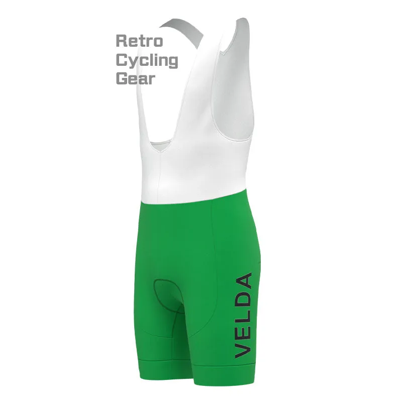 VELDA Green Retro Cycling Shorts