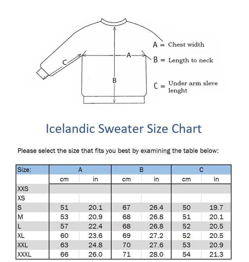 Váli - Icelandic Sweater - Denim Heather