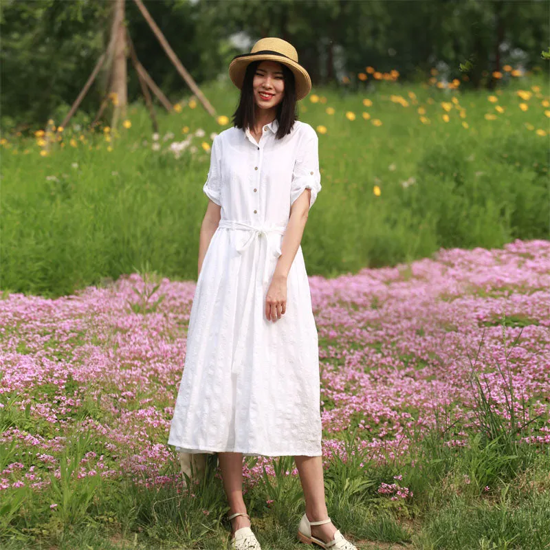 White Women Dresses Casual Summer Women Dresses Long Women Dresses SSM9728